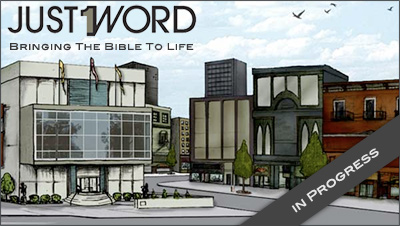 Indianapolis Web Design Web Development Project in Process | Just1Word.com - Bringing the Bible to Life.